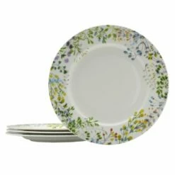 Outlet ⭐ Mikasa® Tivoli Garden Set of 4 Dinner Plates ✨