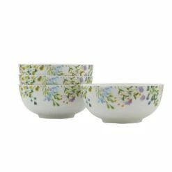 Coupon 👏 Mikasa® Tivoli Garden Set of 4 Soup Cereal Bowls 🔥