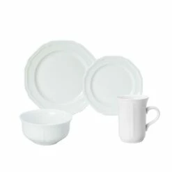 Deals 🌟 Mikasa® Antique White 4 Piece Place Setting 👏