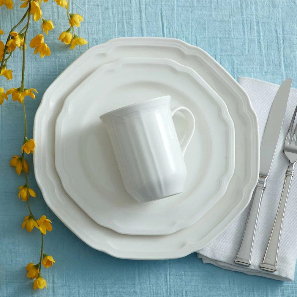 Best Sale 😉 Mikasa® Antique White Mugs, Set of 4 😉 - Image 2