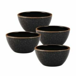 Best reviews of 🤩 Mikasa® Barrett Black Set of 4 Soup Cereal Bowls 👍