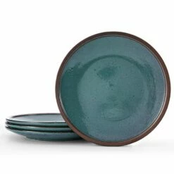 Coupon 🤩 Mikasa® Barrett Green Set of 4 Dinner Plates 👍