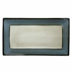 Budget 🎉 Gourmet Basics® Belmont Blue Rectangular Platter 👍