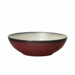 Best deal ⭐ Gourmet Basics® Belmont Red Individual Pasta Bowl 🎉