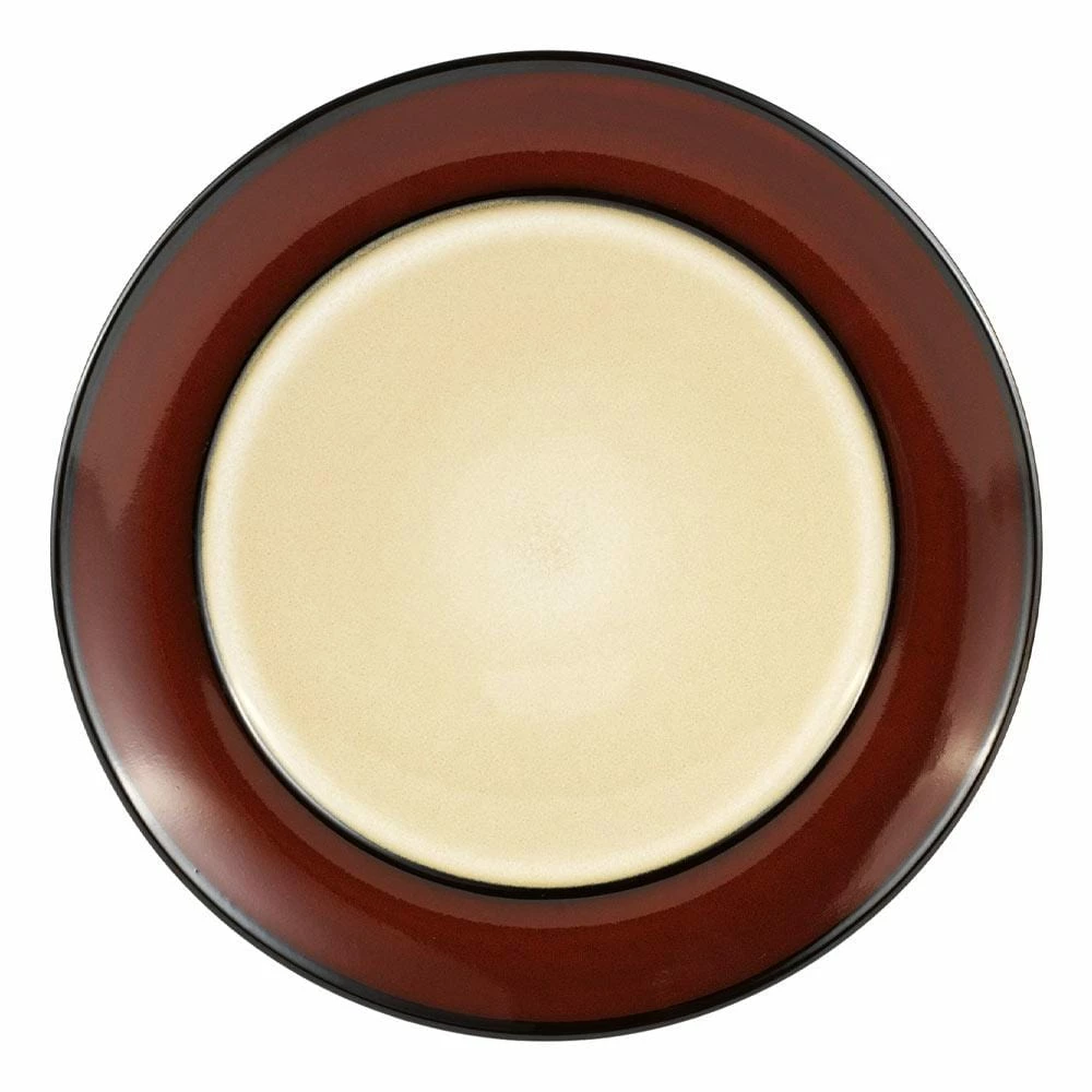 Best Sale 😉 Gourmet Basics® Belmont Round Red Leaves Dinnerware Set 🎉 - Image 4