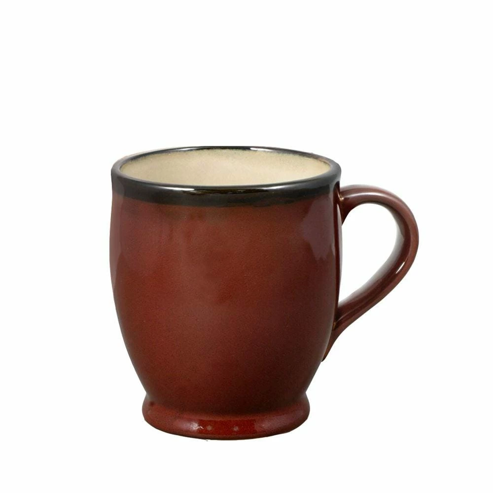 Best Sale 😉 Gourmet Basics® Belmont Round Red Leaves Dinnerware Set 🎉 - Image 7