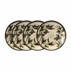 Best Sale ✔️ Gourmet Basics® Belmont Set of 4 Round Stalks Salad Plates 🌟