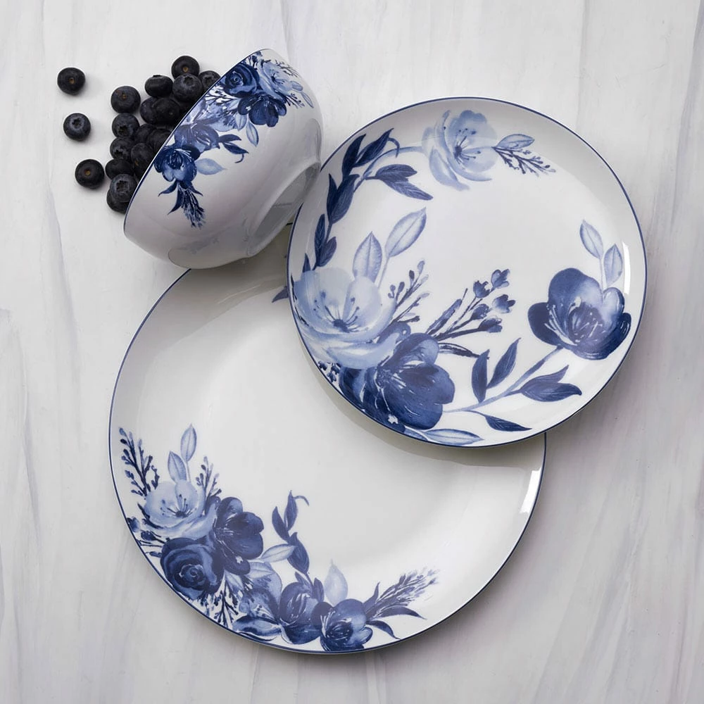Best Sale ⭐ Mikasa® Darcy 12 Piece Dinnerware Set, Service for 4 ⭐ - Image 2