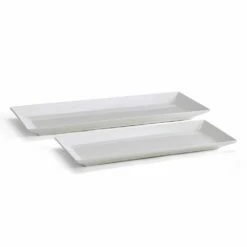 Cheap ✨ Mikasa® Delray Set of 2 Bread Trays ✔️