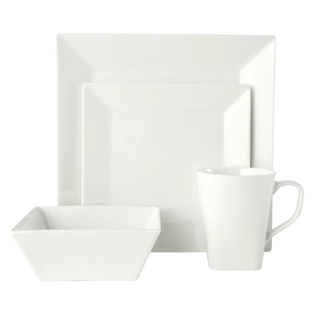 Discount 🔥 Mikasa® Delray Square 16 Piece Dinnerware Set, Service for 4 🤩 - Image 2