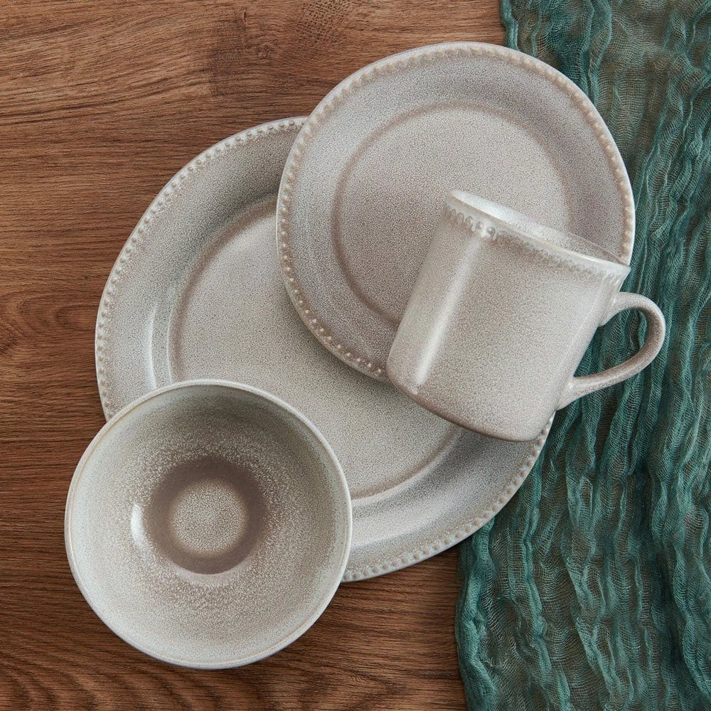 Brand new 👍 Mikasa® Ellie Grey 16 Piece Dinnerware Set, Service for 4 💯 - Image 2