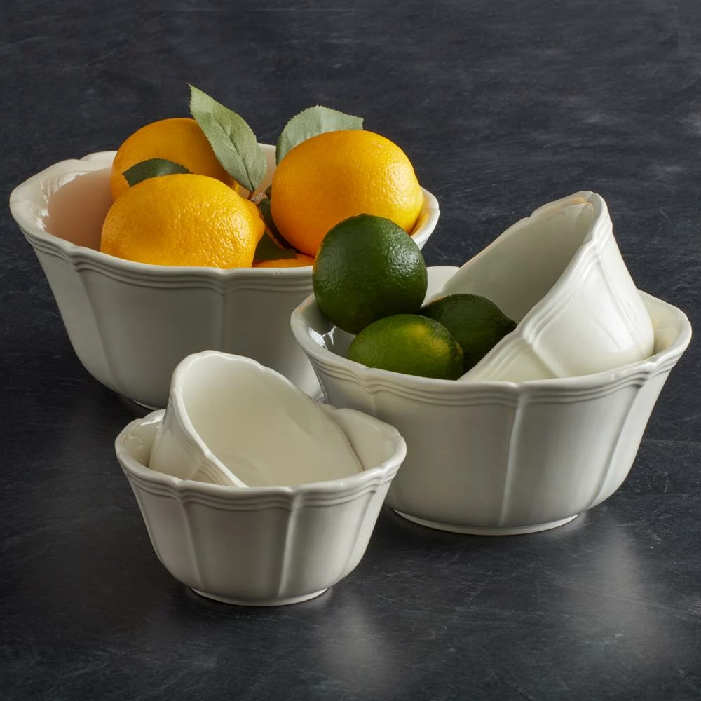 New ⌛ Mikasa® French Countryside® Set of 5 Stackable Bowls 🥰 - Image 2