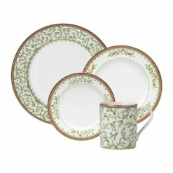Outlet 🎉 Mikasa® Holiday Traditions Dinnerware Set with Mugs 🎁