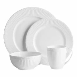 Top 10 🎉 Mikasa® Italian Countryside White Bone China Dinnerware Set 😉