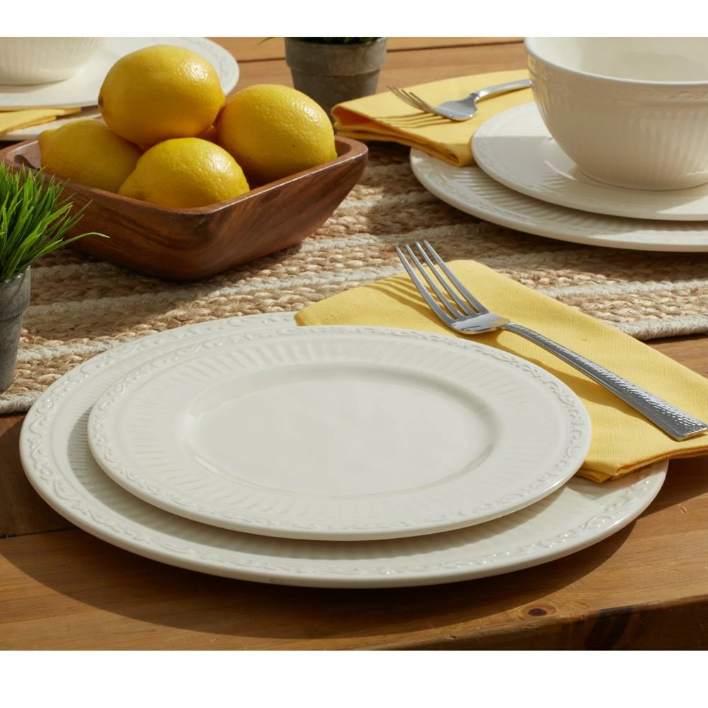 Budget 🎉 Mikasa® Italian Countryside® Set of 4 Melamine Salad Plates 🎁 - Image 2