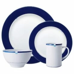 Buy 💯 Mikasa® Jet Set Blue Dinnerware Set 👏