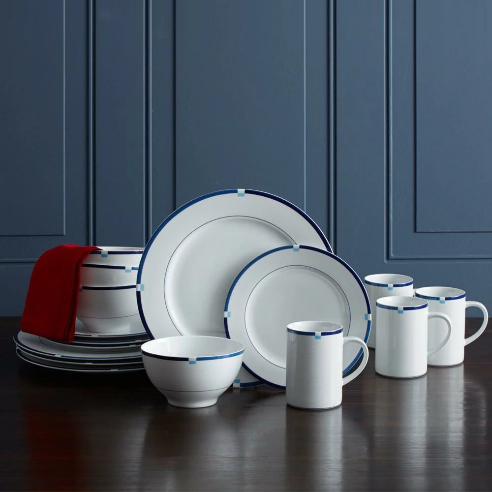Wholesale 🎉 Mikasa® Jet Set Blue Dinnerware Set ⭐ - Image 2