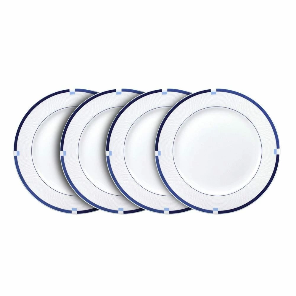 Top 10 🔥 Mikasa® Jet Set Blue Set of 4 Salad Plates 🛒