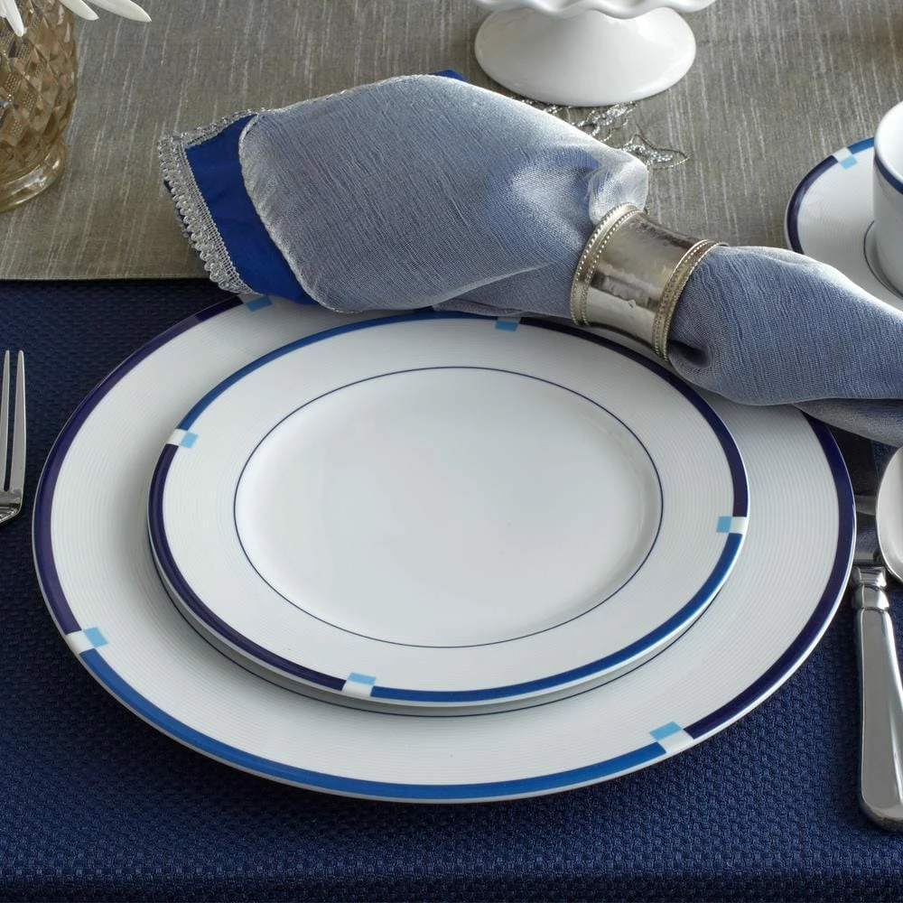 Top 10 🔥 Mikasa® Jet Set Blue Set of 4 Salad Plates 🛒 - Image 2