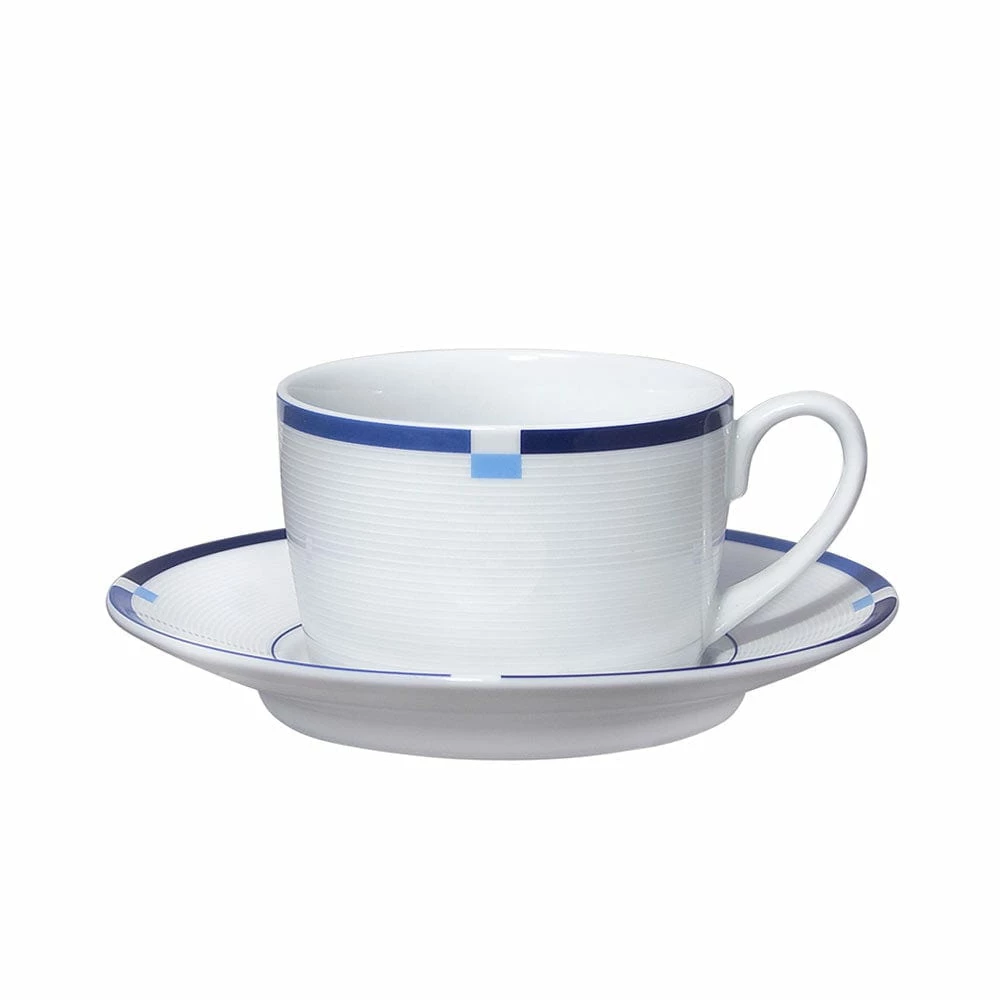 Best reviews of ✔️ Mikasa® Jet Set Blue Set of 4 Tea Cups and Saucers 🥰 - Image 3