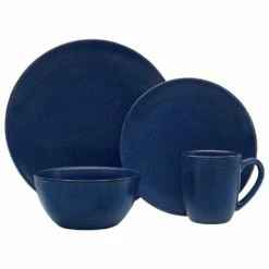 Wholesale 🎉 Gourmet Basics® Juliana Blue 16 Piece Dinnerware Set, Service for 4 🥰
