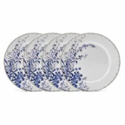 Wholesale 🌟 Mikasa® Kaia Platinum Set of 4 Dinner Plates 🎉