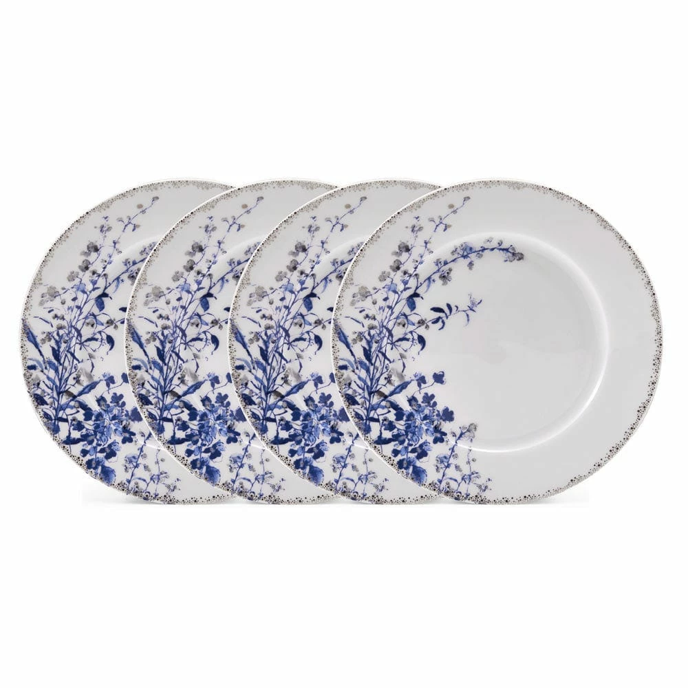 Wholesale 🌟 Mikasa® Kaia Platinum Set of 4 Dinner Plates 🎉