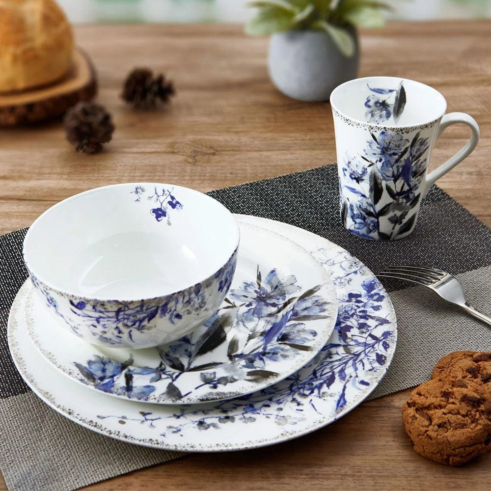 Wholesale 🌟 Mikasa® Kaia Platinum Set of 4 Dinner Plates 🎉 - Image 3