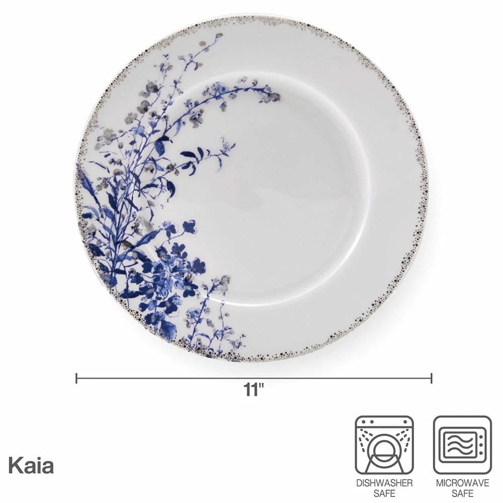 Wholesale 🌟 Mikasa® Kaia Platinum Set of 4 Dinner Plates 🎉 - Image 5