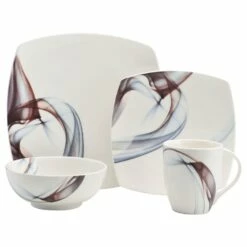 Buy 😉 Mikasa® Kya Square 4 Piece Place Setting 🥰