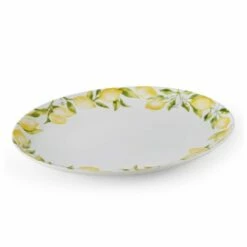 Promo 🌟 Mikasa® Lemons Oval Serving Platter, 14 Inch 😀
