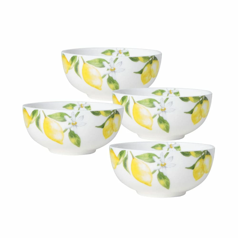 Best Pirce ⭐ Mikasa® Lemons Set of 4 Fruit Bowls 🌟