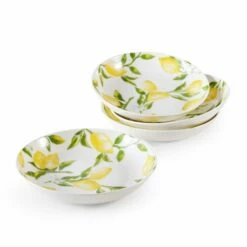Flash Sale 😉 Mikasa® Lemons Set of 4 Pasta Bowls 🔥