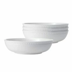 Budget 🎁 Mikasa® Loria Set of 4 Pasta Bowls 👏