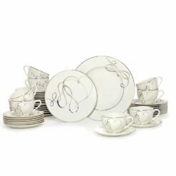 Best Pirce ⌛ Mikasa® Love Story 40 Piece Dinnerware Set, Service for 8 ❤️