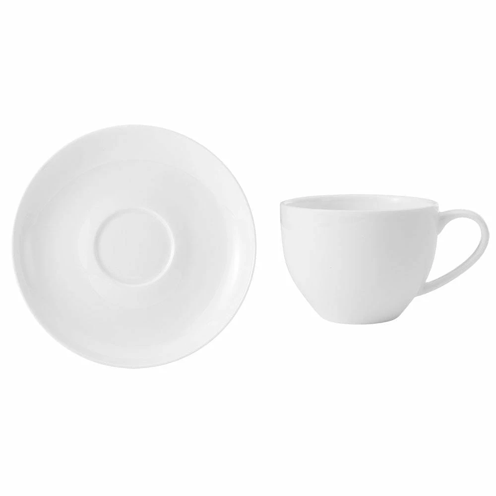 Best Sale ⌛ Mikasa® Lucerne White Tea Cup and Saucer 🥰 - Image 3