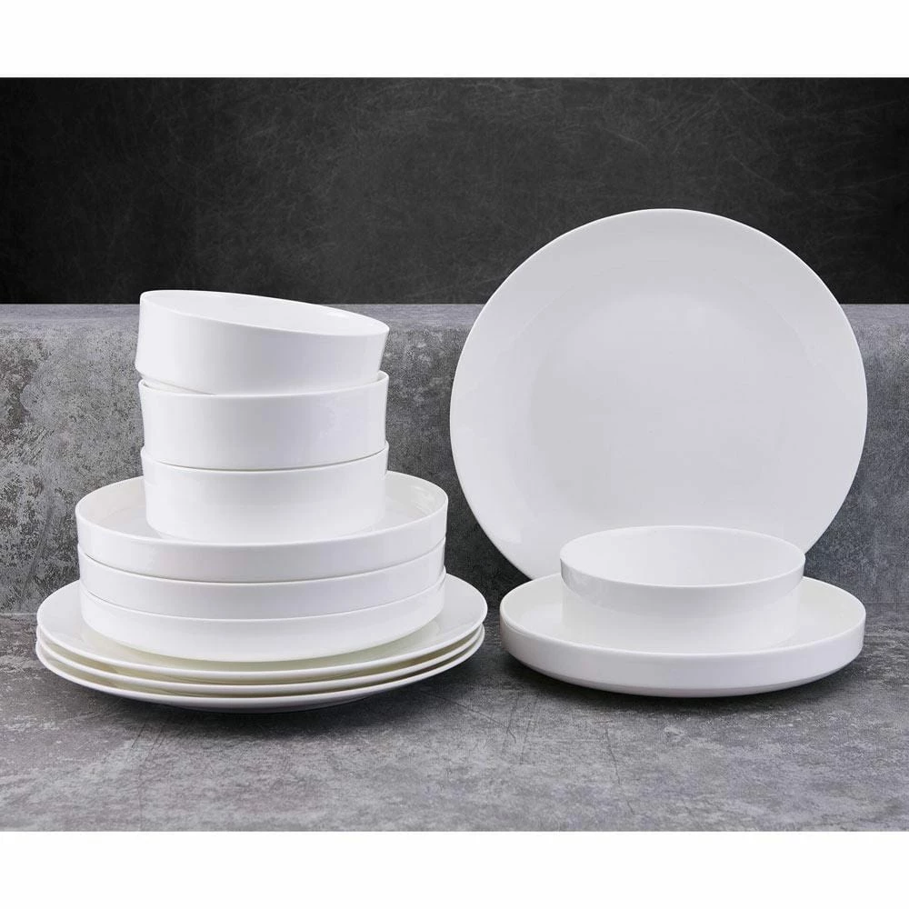 Deals 👍 Mikasa® Macie 12 Piece Dinnerware Set, Service for 4 🤩 - Image 2