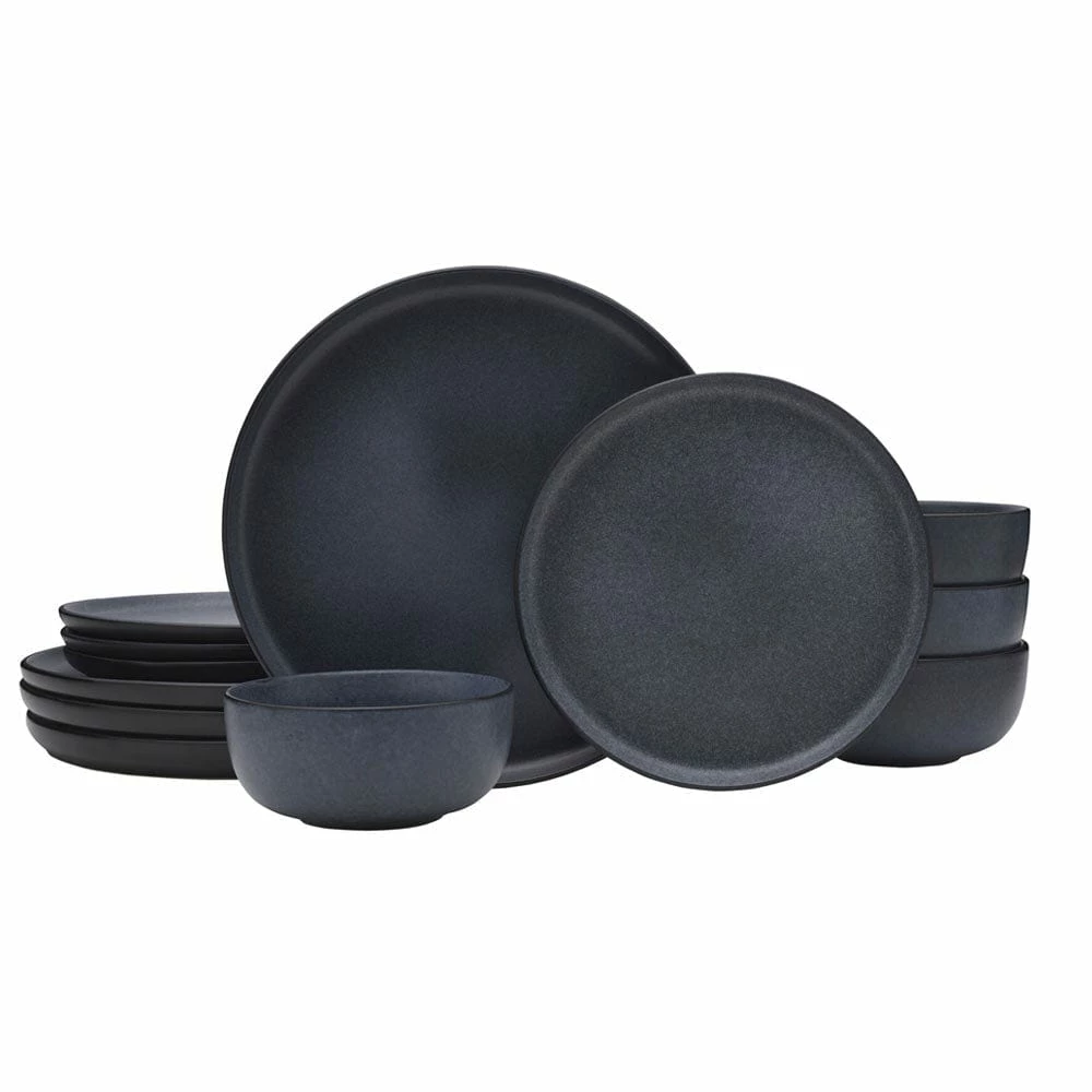 Deals 😉 Mikasa® Mayer 12 Piece Dinnerware Set, Service for 4 🥰