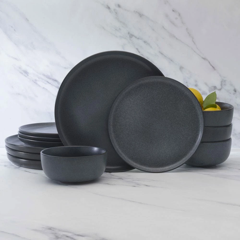 Deals 😉 Mikasa® Mayer 12 Piece Dinnerware Set, Service for 4 🥰 - Image 2