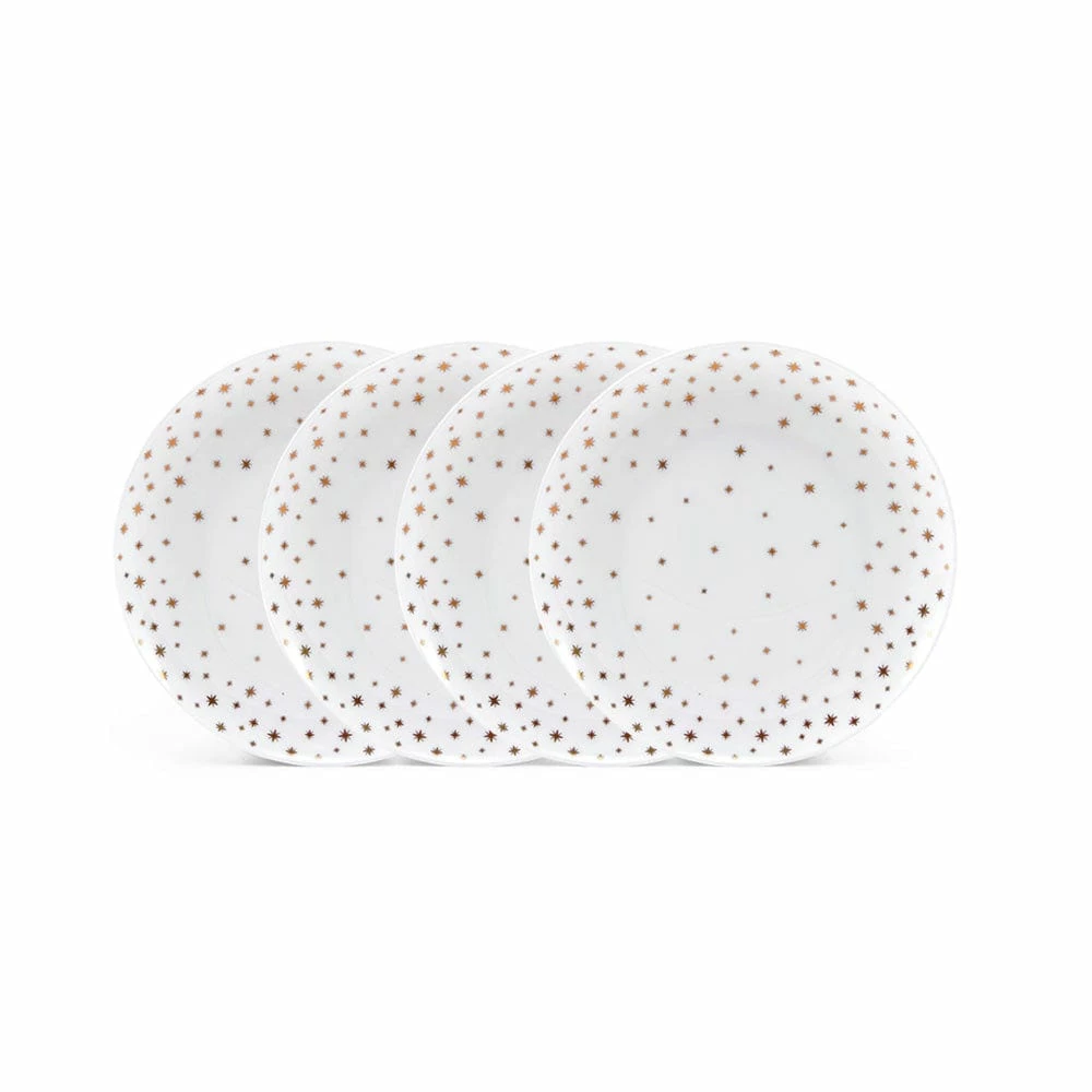 Best Sale 👏 Mikasa® Millie Gold Set of 4 Salad Plates 💯