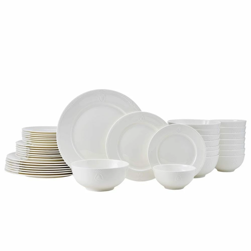 New ⌛ Wallace® Napoleon Bee 40 Piece Dinnerware Set, Service for 8 🥰