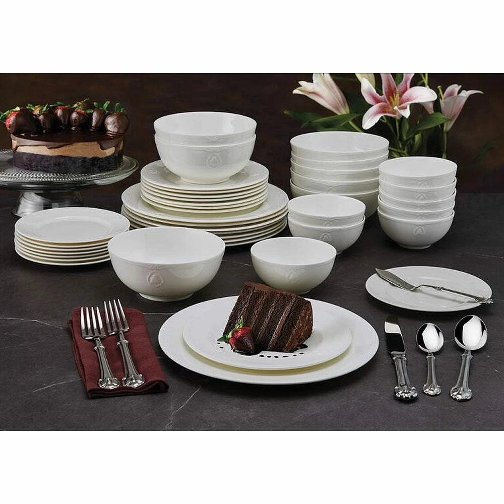 New ⌛ Wallace® Napoleon Bee 40 Piece Dinnerware Set, Service for 8 🥰 - Image 2