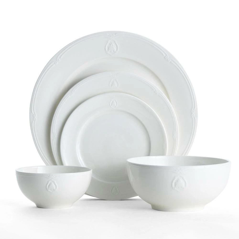 New ⌛ Wallace® Napoleon Bee 40 Piece Dinnerware Set, Service for 8 🥰 - Image 4