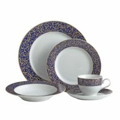 Best reviews of 🧨 Mikasa® Parchment Cobalt Dinnerware Set 🛒