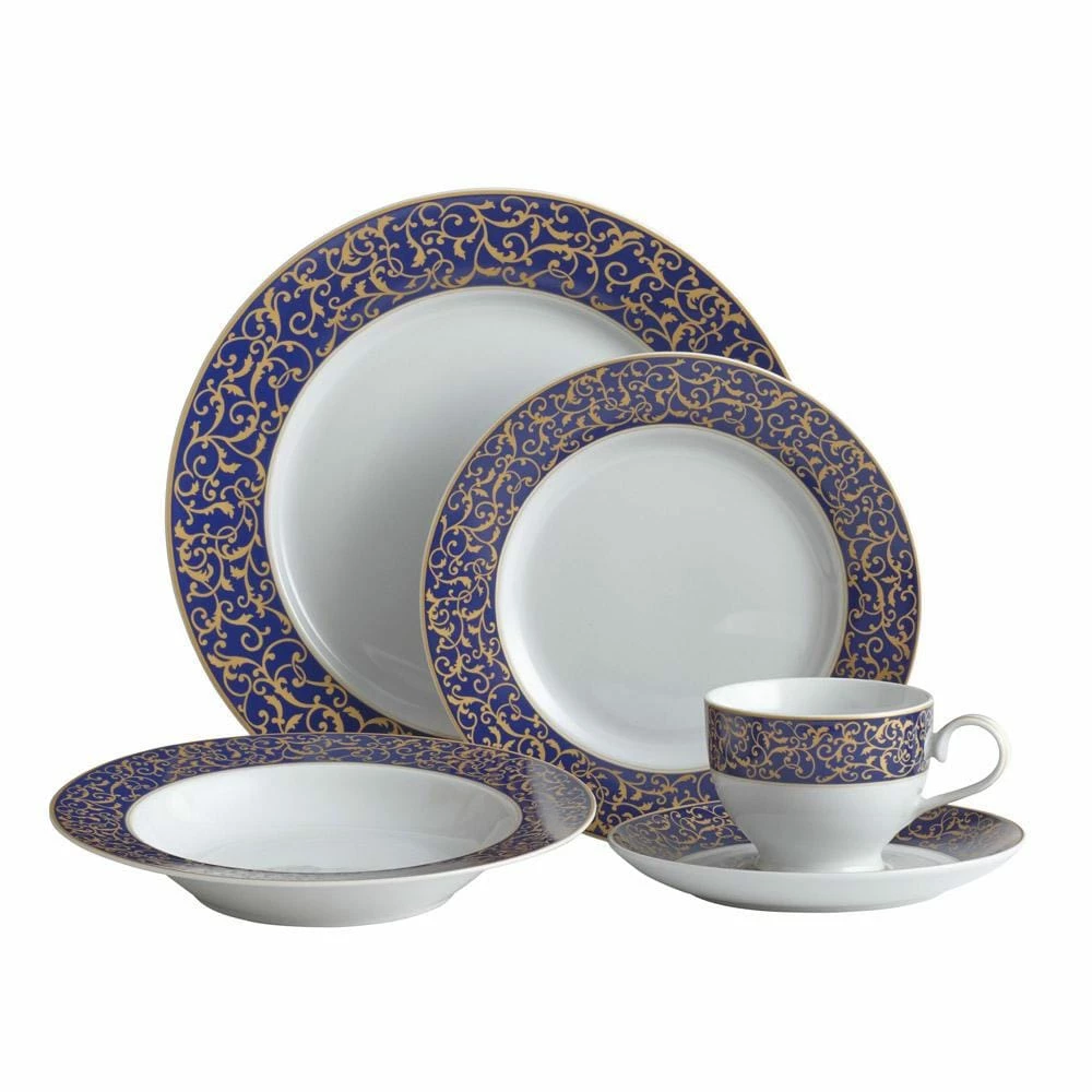 Best reviews of 🧨 Mikasa® Parchment Cobalt Dinnerware Set 🛒