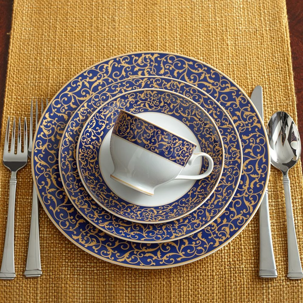 Best reviews of 🧨 Mikasa® Parchment Cobalt Dinnerware Set 🛒 - Image 2
