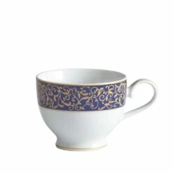 Promo 👍 Mikasa® Parchment Cobalt Tea Cup ⭐