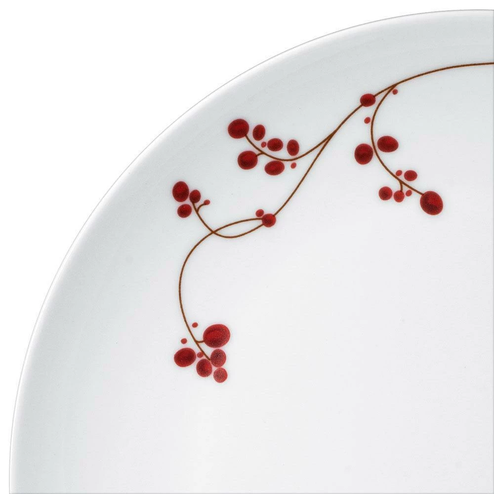 Deals 🔔 Gourmet Basics® Red Berries Set of 4 Dinner Plates ✔️ - Image 3