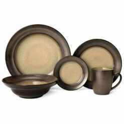 Hot Sale 😍 Gourmet Basics® Sandstone Dinnerware Set 🔥