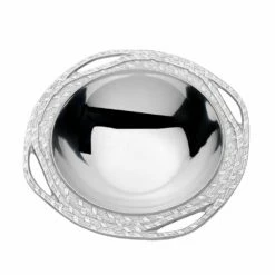 Discount 👏 Wilton Armetale® Sweetgrass Medium Round Bowl 🧨